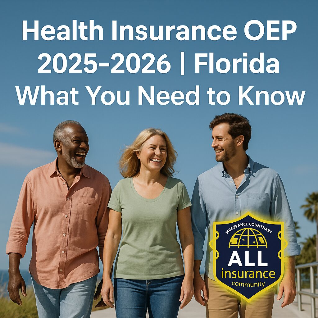Florida residents reviewing Affordable Care Act health coverage options online during Open Enrollment 2026.