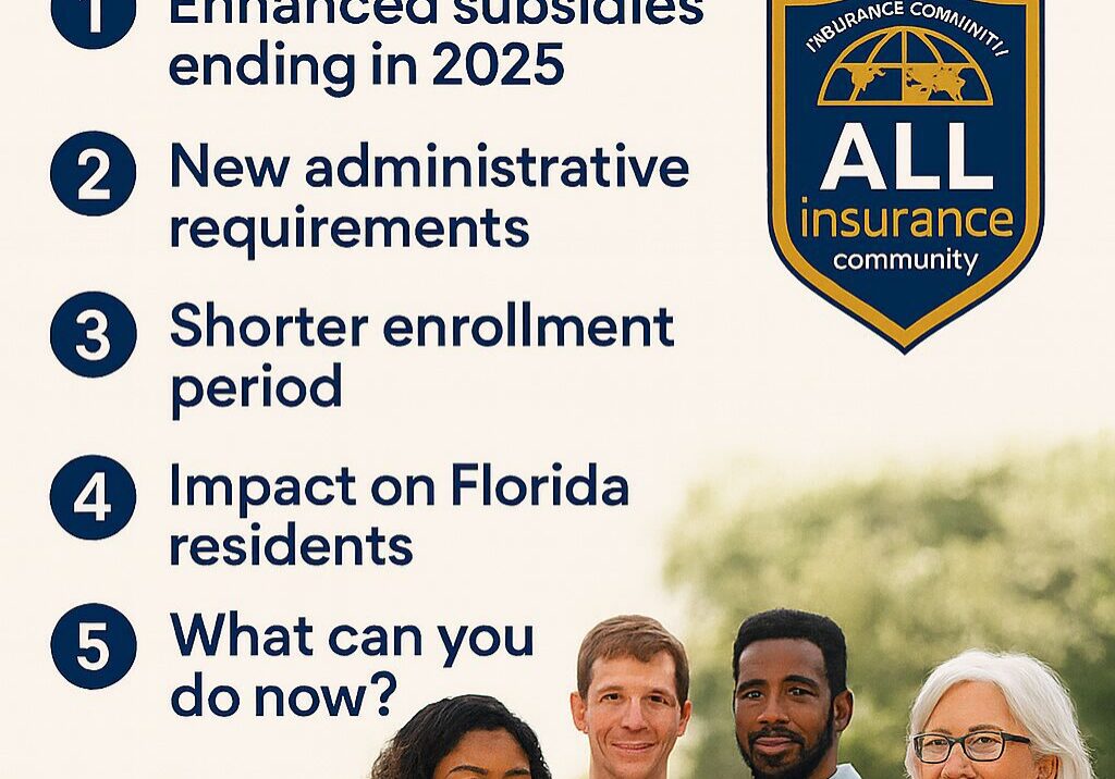 ACA plan changes Florida are coming in 2025.
